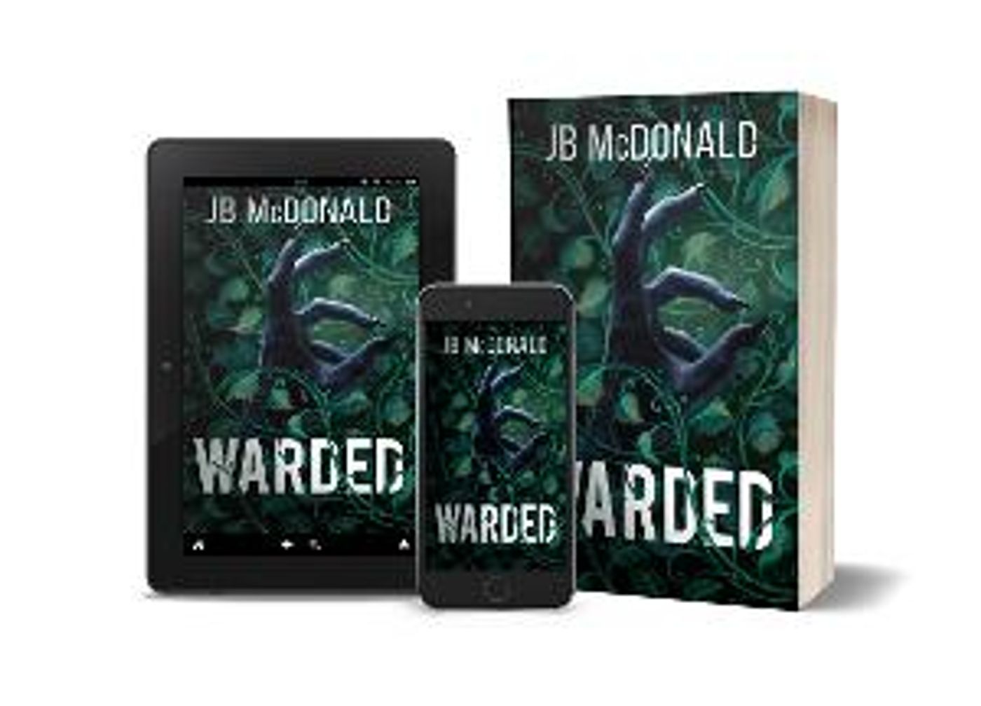 JB McDonald Releases New Dark Fantasy Novel WARDED  Image