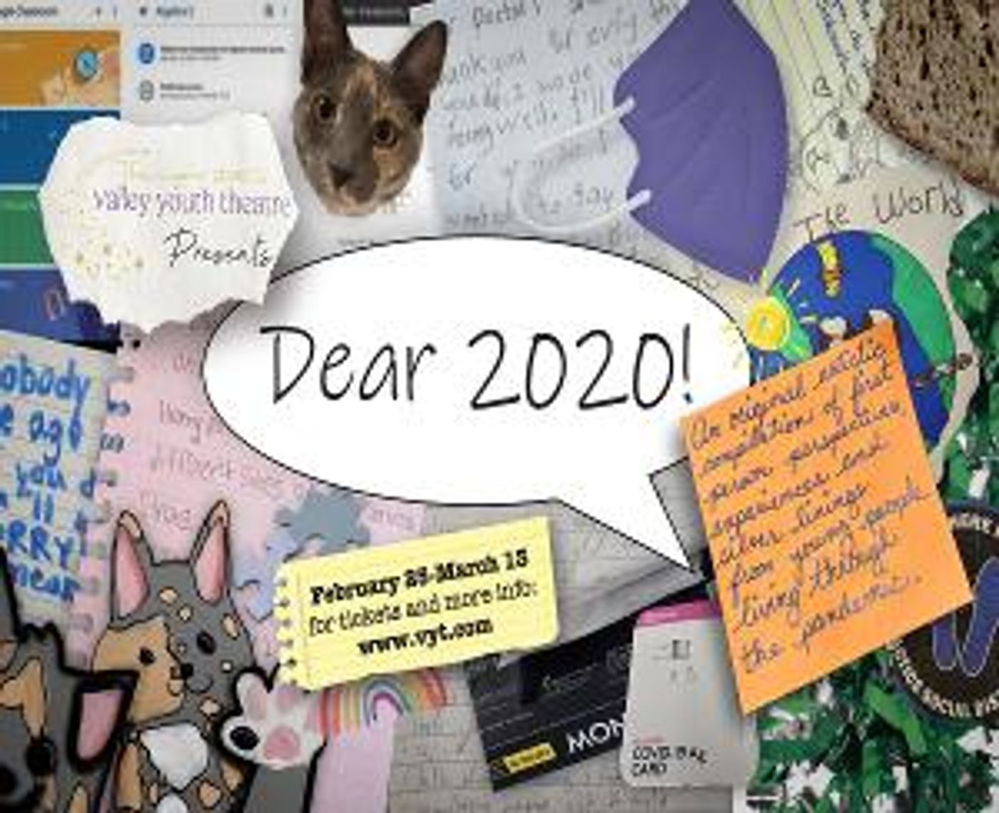 Valley Youth Theatre Presents DEAR 2020!  Image