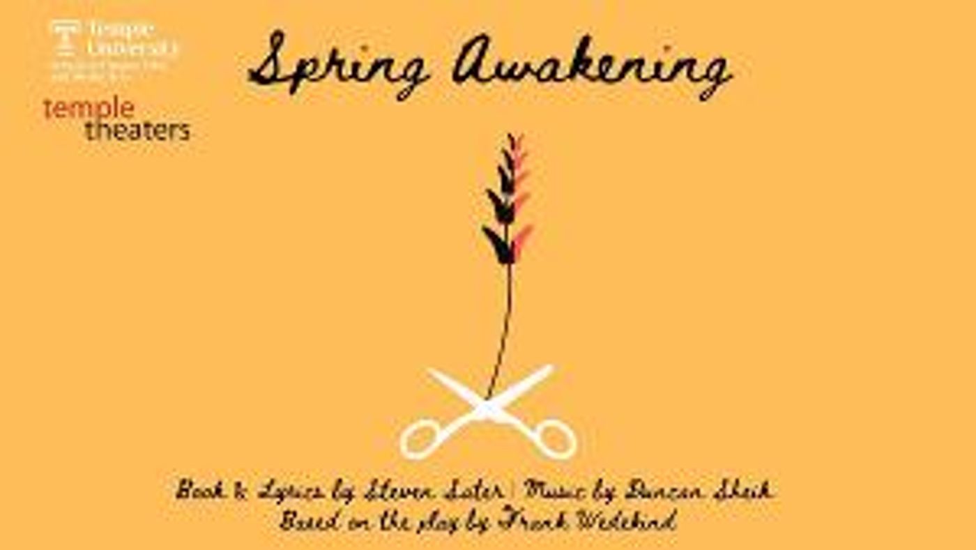 Temple Theaters to Present SPRING AWAKENING  Image