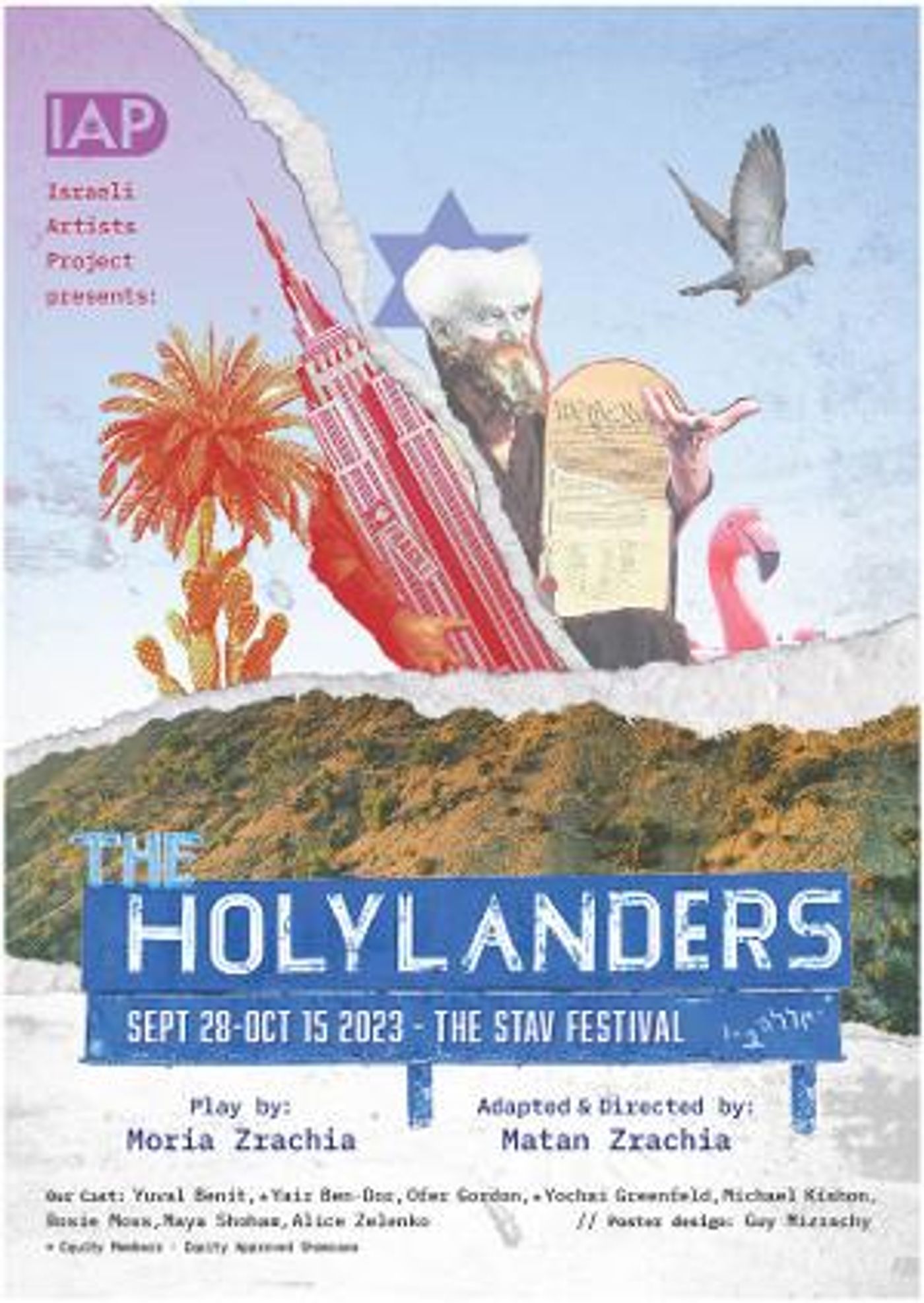 THE HOLYLANDERS Now Running at Theater at the 14th Street Y Through Mid October  Image
