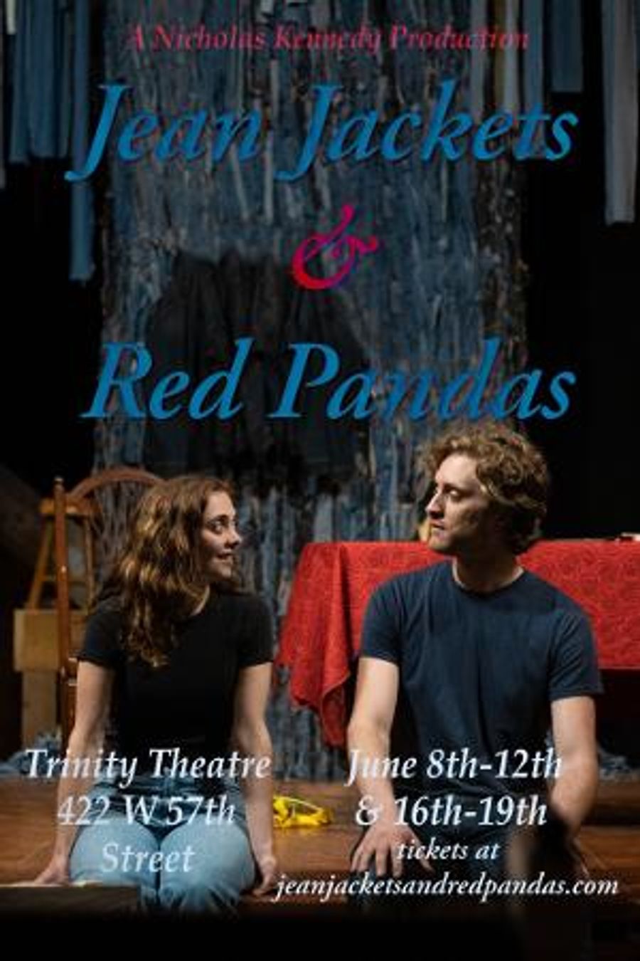 JEAN JACKETS AND RED PANDAS Begins Performances This Week at Trinity Theatre Image