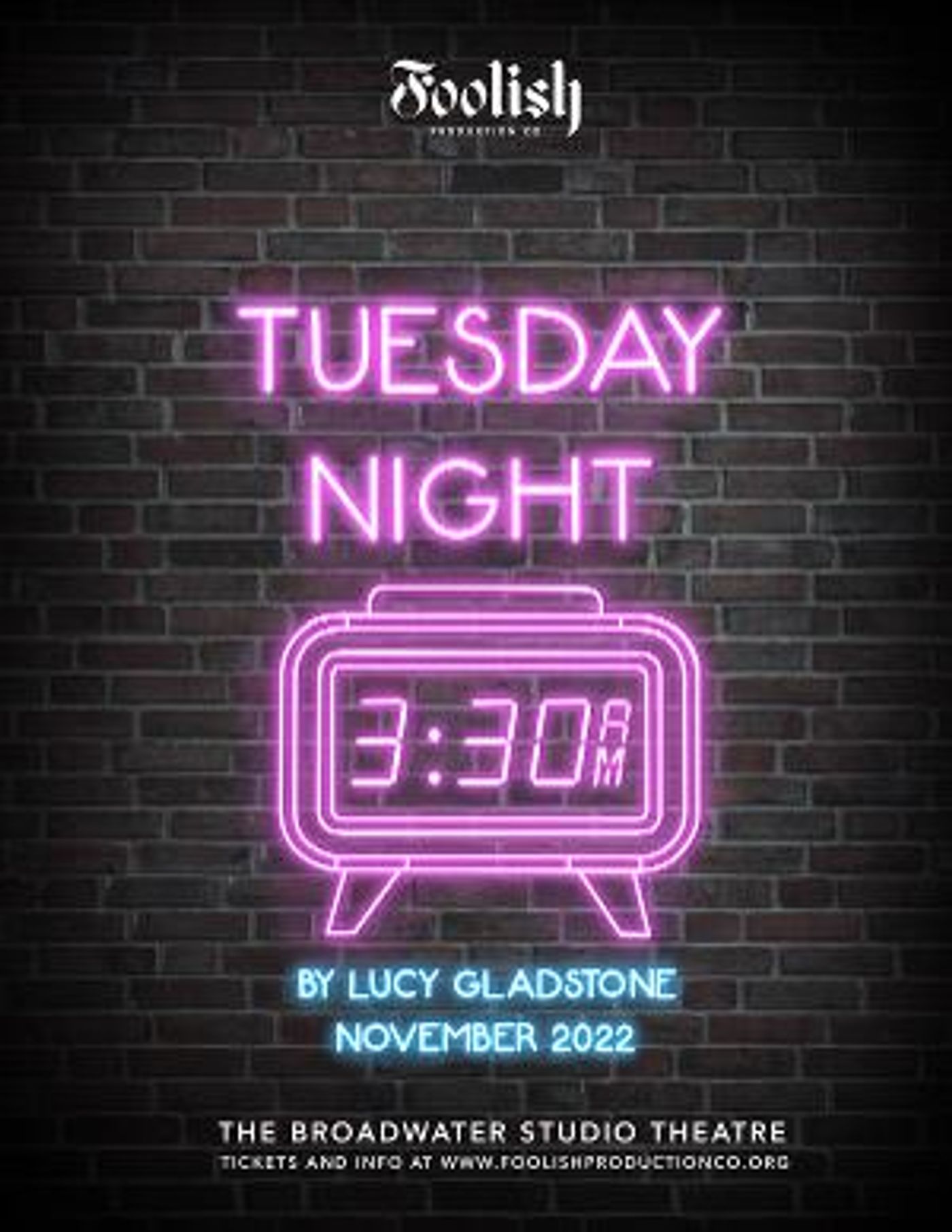 Foolish Production Co To Workshop New Queer Work TUESDAY NIGHT By Lucy Gladstone  Image