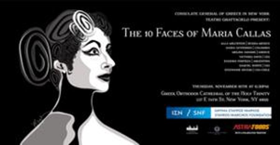 Teatro Grattacielo In Partnership With The Consulate General Of Greece In New York Presents THE 10 FACES OF MARIA CALLAS Image