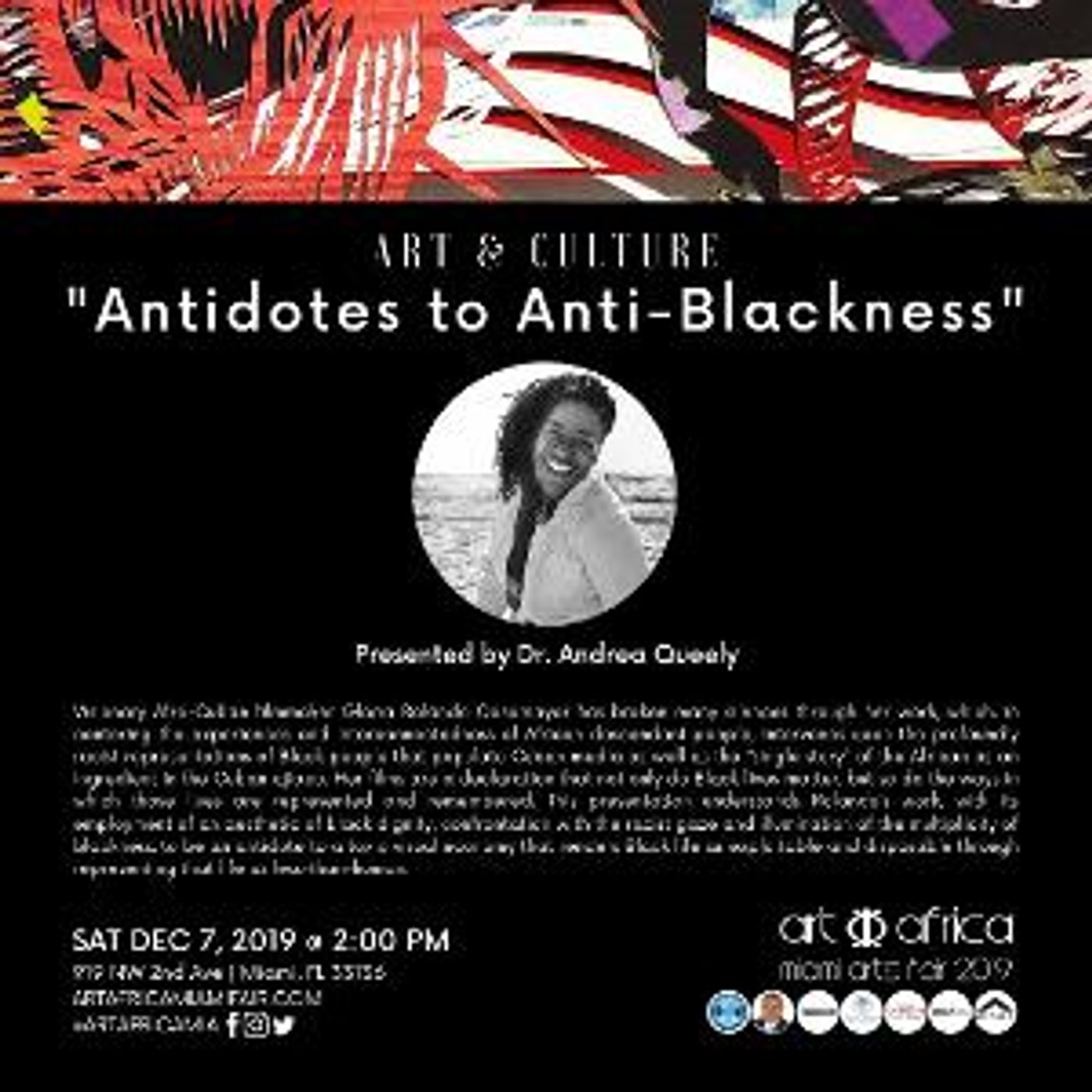 Art +Culture At Art Africa Miami In Historic Overtown  Image