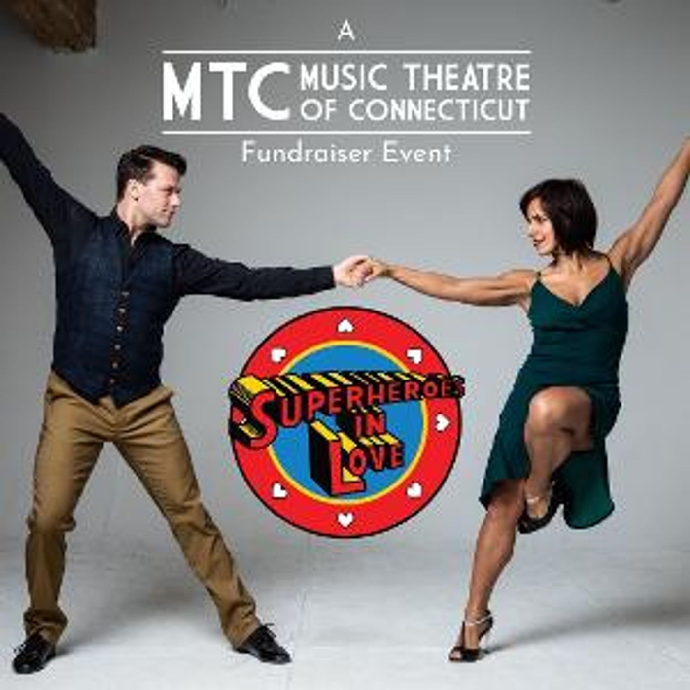 Music Theatre of Connecticut Presents SUPERHEROES IN LOVE, A Virtual MTC Fundraiser Event  Image