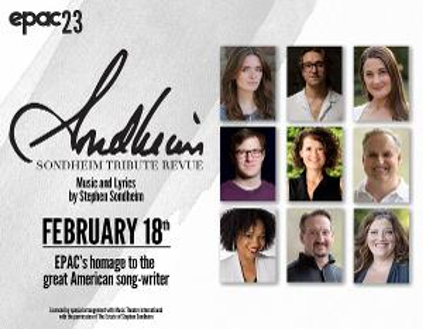 The Ephrata Performing Arts Center To Present A Tribute To Stephen Sondheim, February 18  Image