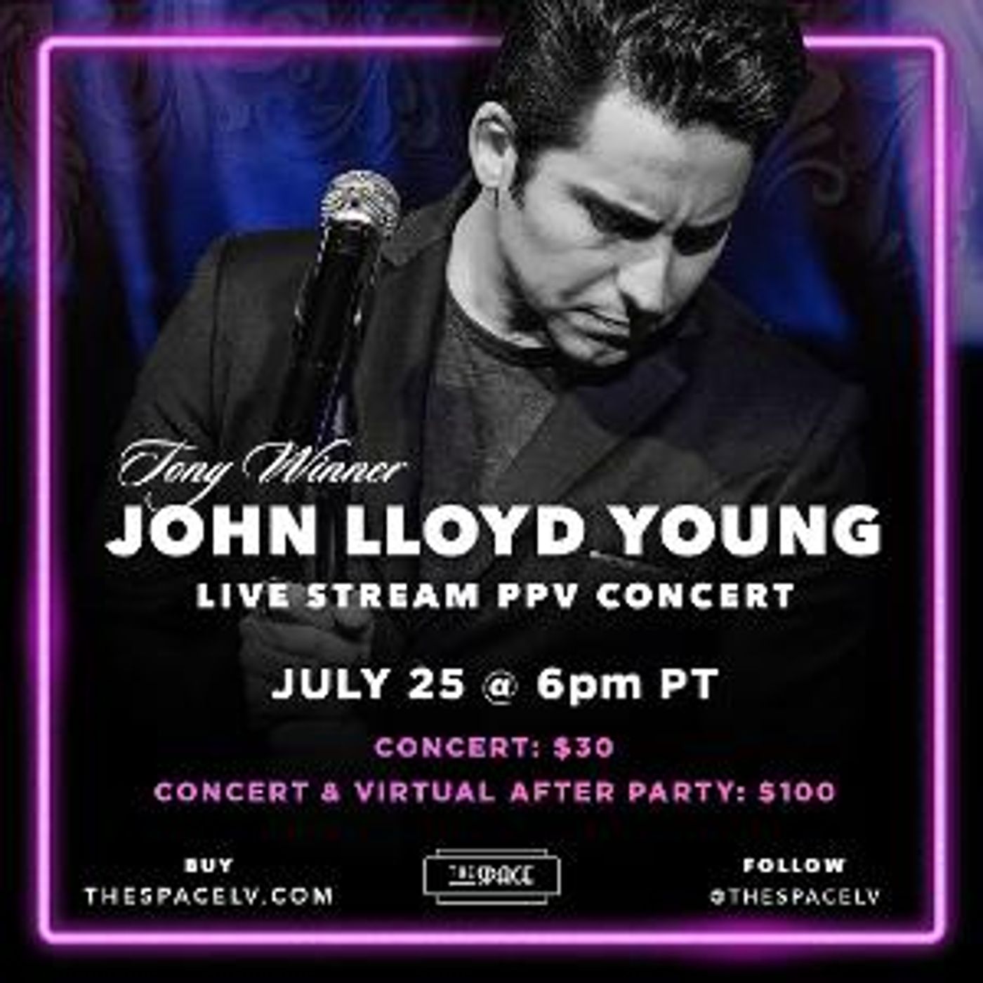 Tony Winner John Lloyd Young to Perform Live Concert From The Space In Las Vegas  Image