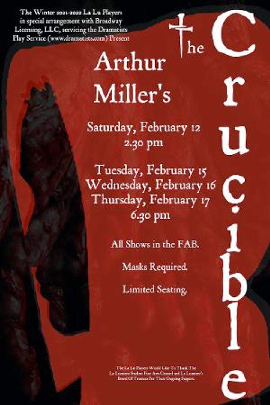 La Lumiere School Presents Arthur Miller's THE CRUCIBLE Image