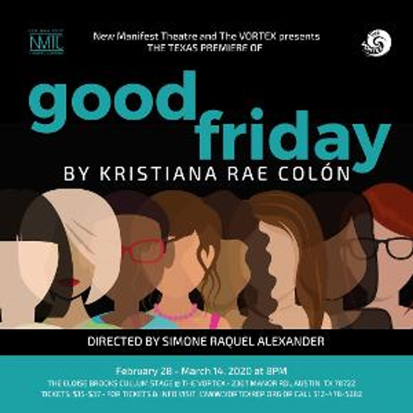 The VORTEX And New Manifest Theatre Company Will Present The Texas Premiere Of GOOD FRIDAY  Image