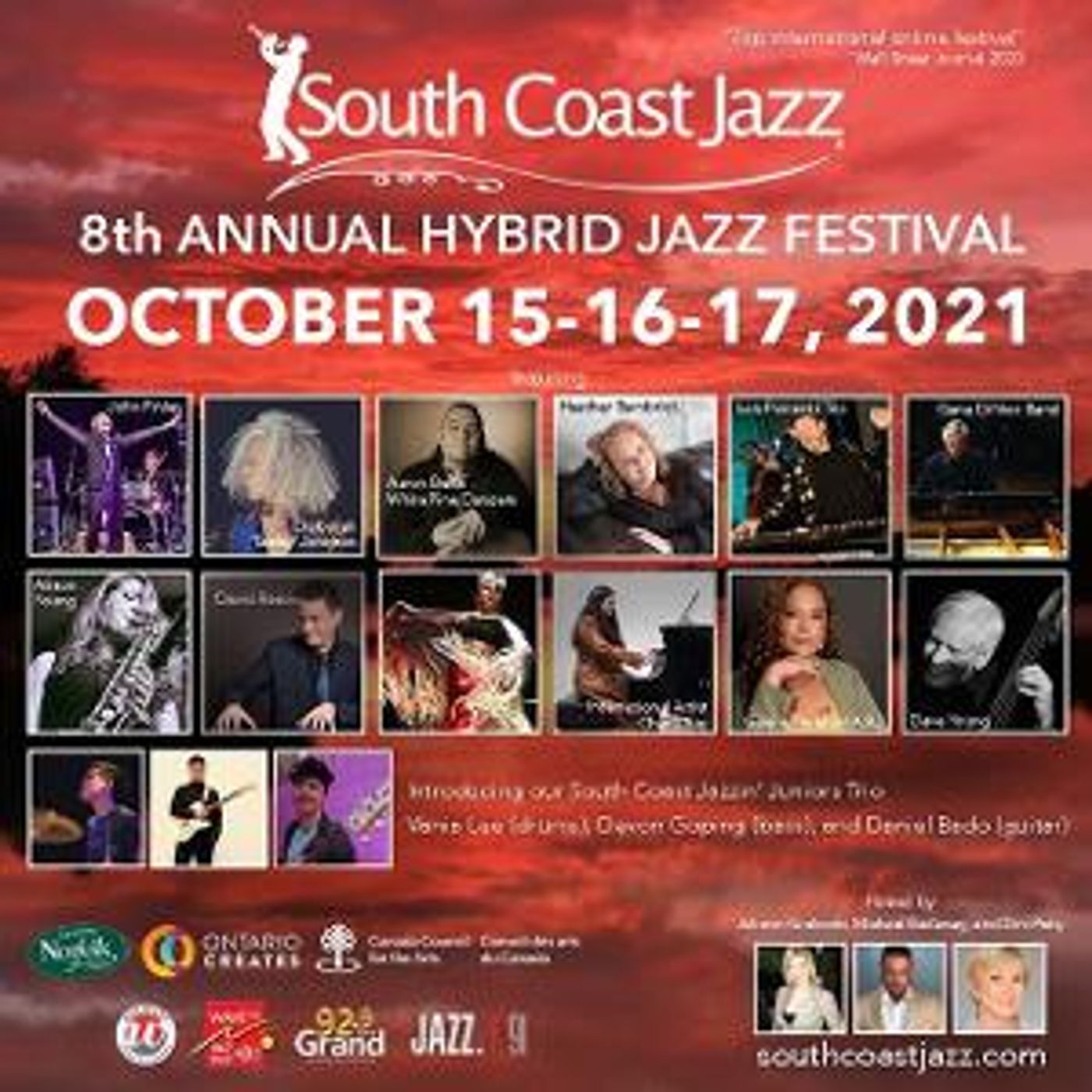 Heather Bambrick, Lou Pomonti, John Finley, Charu Suri & More To Headline 8th Annual South Coast Jazz & Blues Festival  Image
