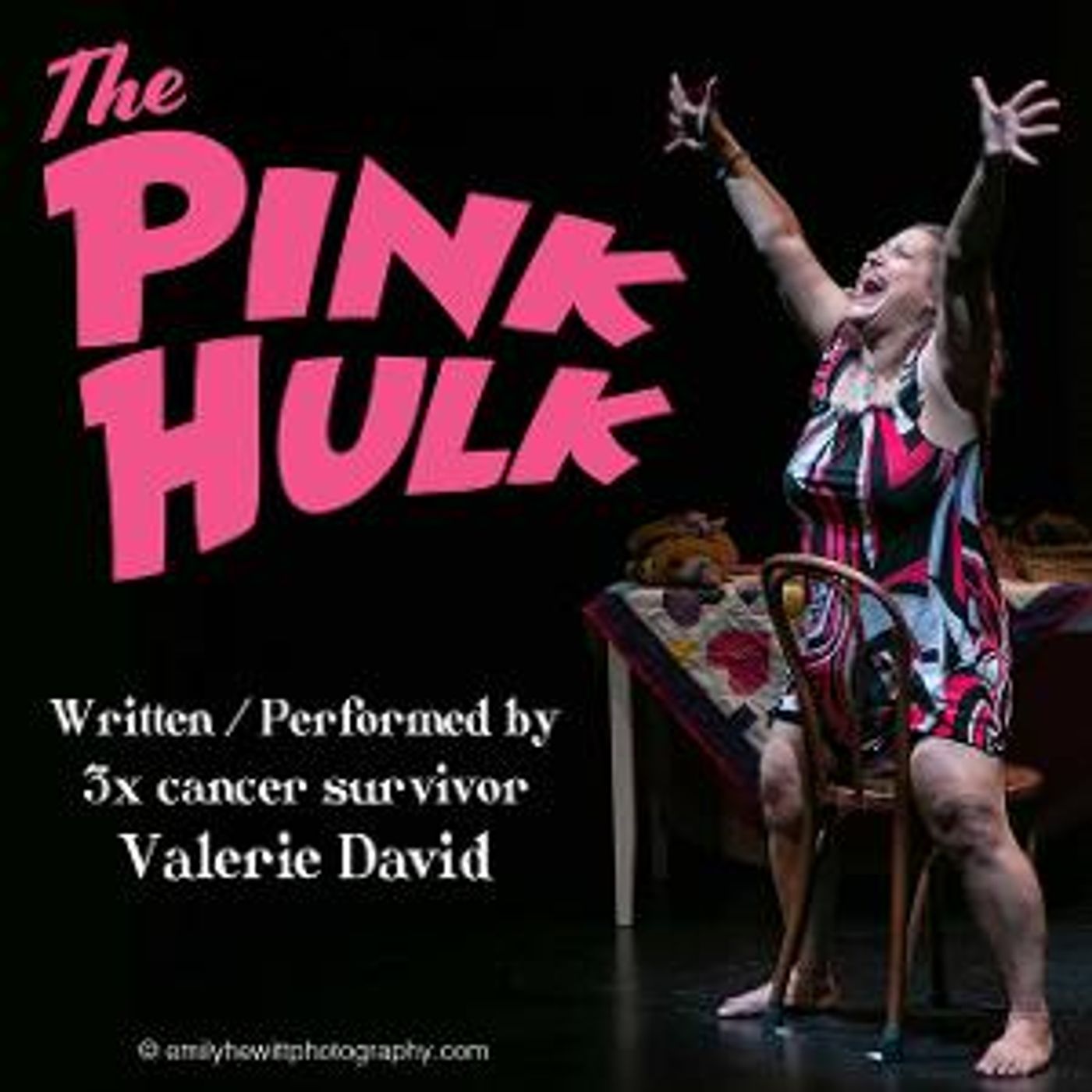 Seattle Public Theater to Present Valerie David's THE PINK HULK: ONE WOMAN'S JOURNEY TO FIND THE SUPERHERO WITHIN  Image