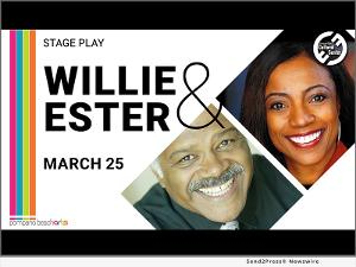 Ted Lange & BerNadette Stanis to Star in WILLIE AND ESTHER at The Pompano Beach Cultural Center  Image