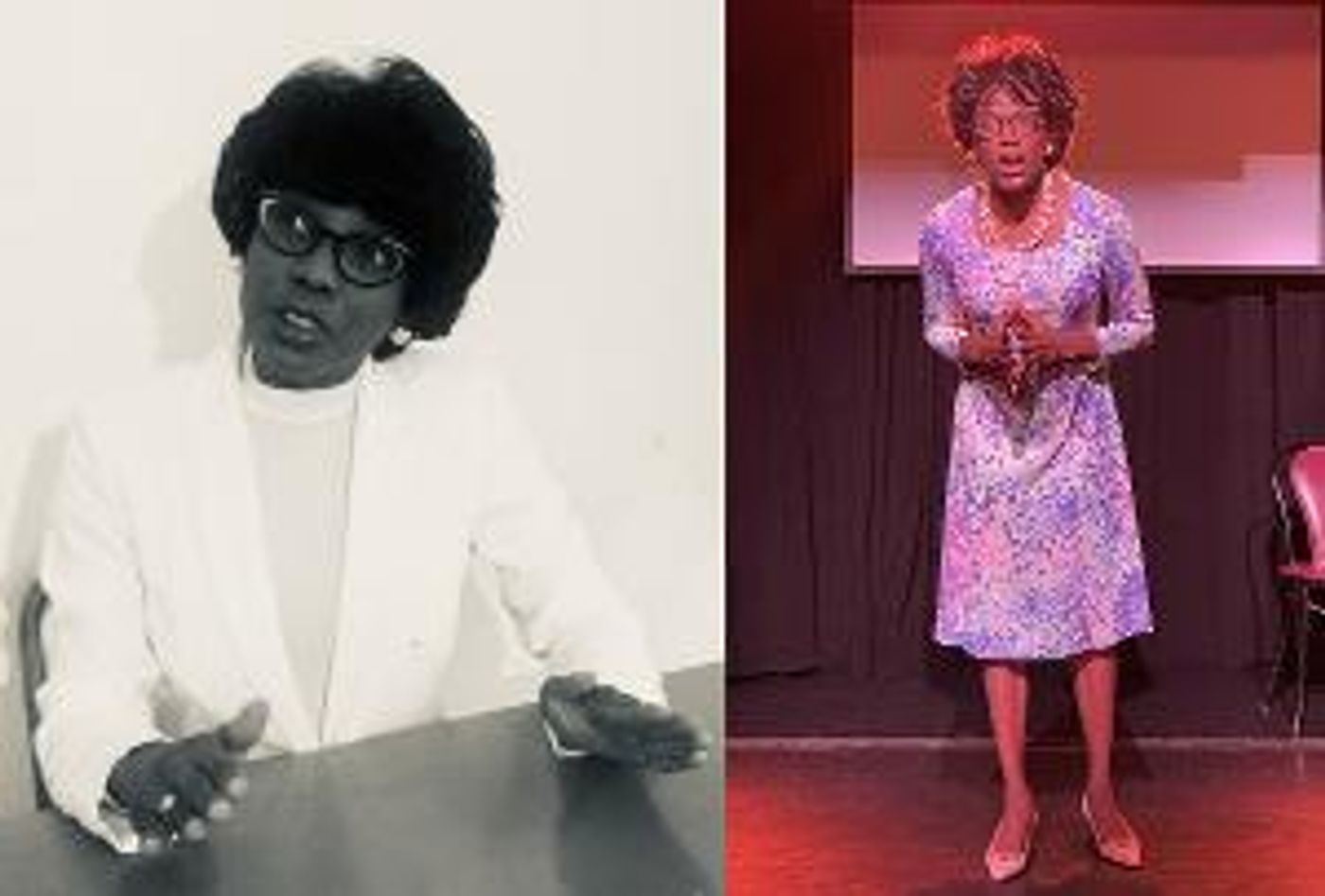 Island SPACE Brings Shirley Chisholm To Life In A One Woman Play At Pompano Beach Cultural Center  Image