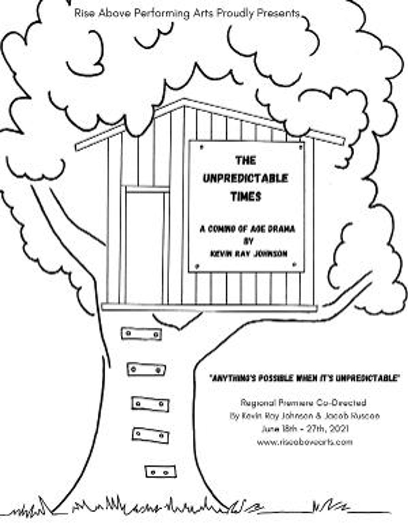 Full Company Set For THE UNPREDICTABLE TIMES Regional Premiere  Image