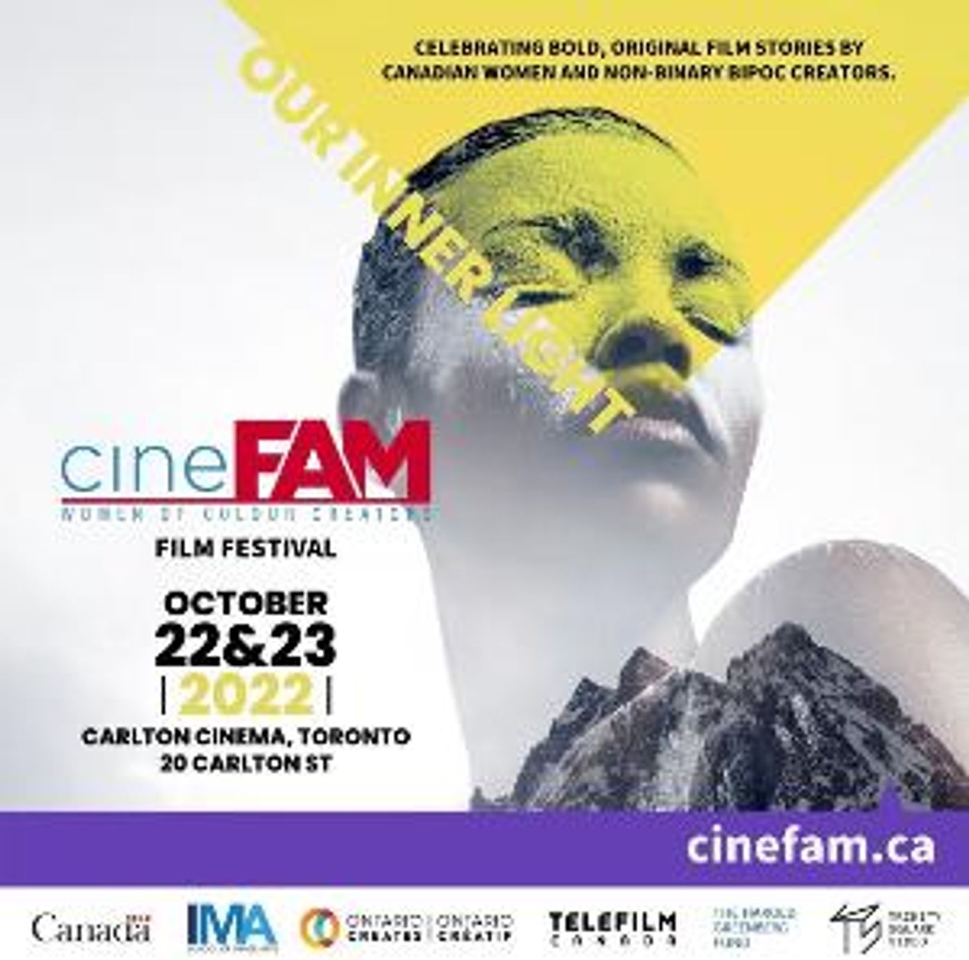 The CineFAM Film Festival To Present Original Works By Canadian Women And Non-Binary Creators Of Colour  Image