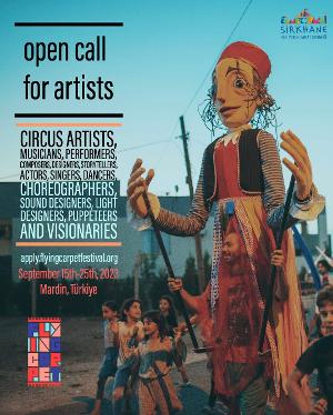 Flying Carpet Festival 2023 Call For Artists Is Now Open  Image