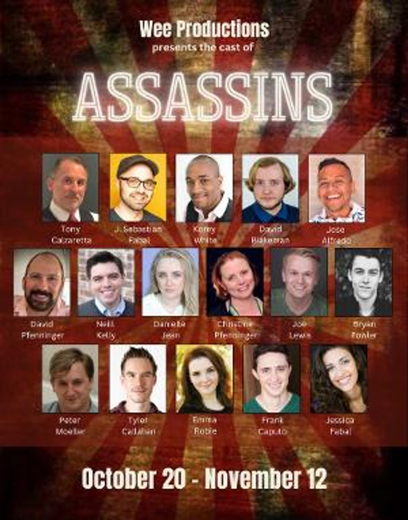 Full Cast Announced For ASSASSINS  Image