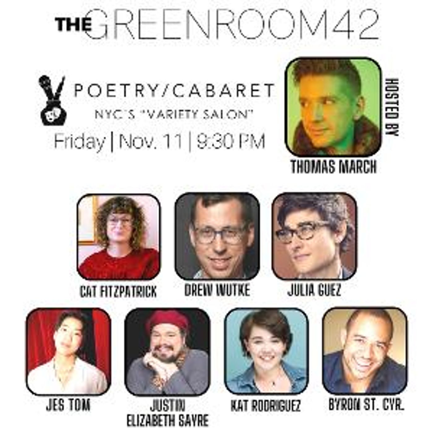 NYC's Variety Salon, POETRY/CABARET Returns This November With CHARMED!  Image