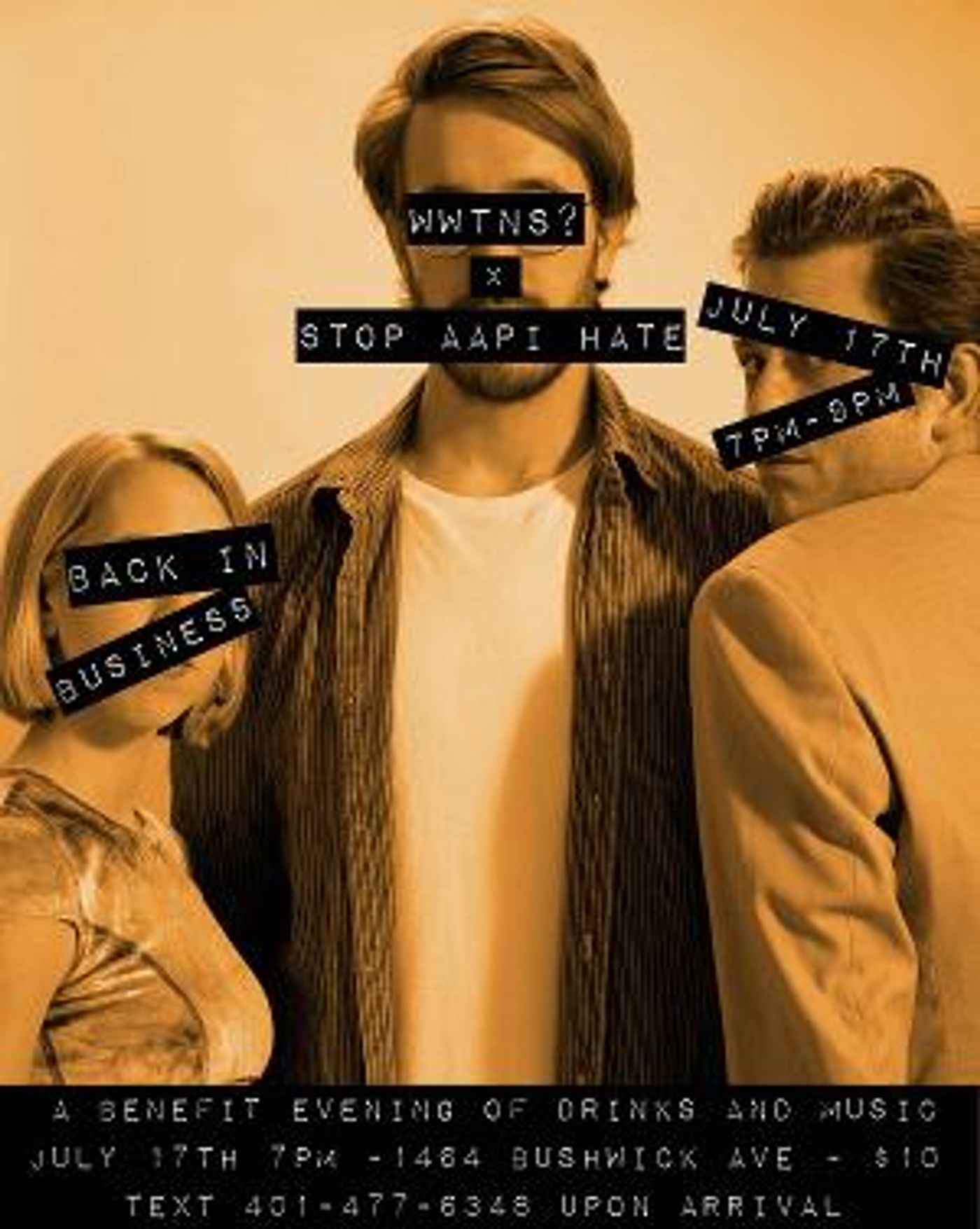 WWTNS? Announces 'Back In Business' Fundraiser To Benefit Stop AAPI Hate  Image