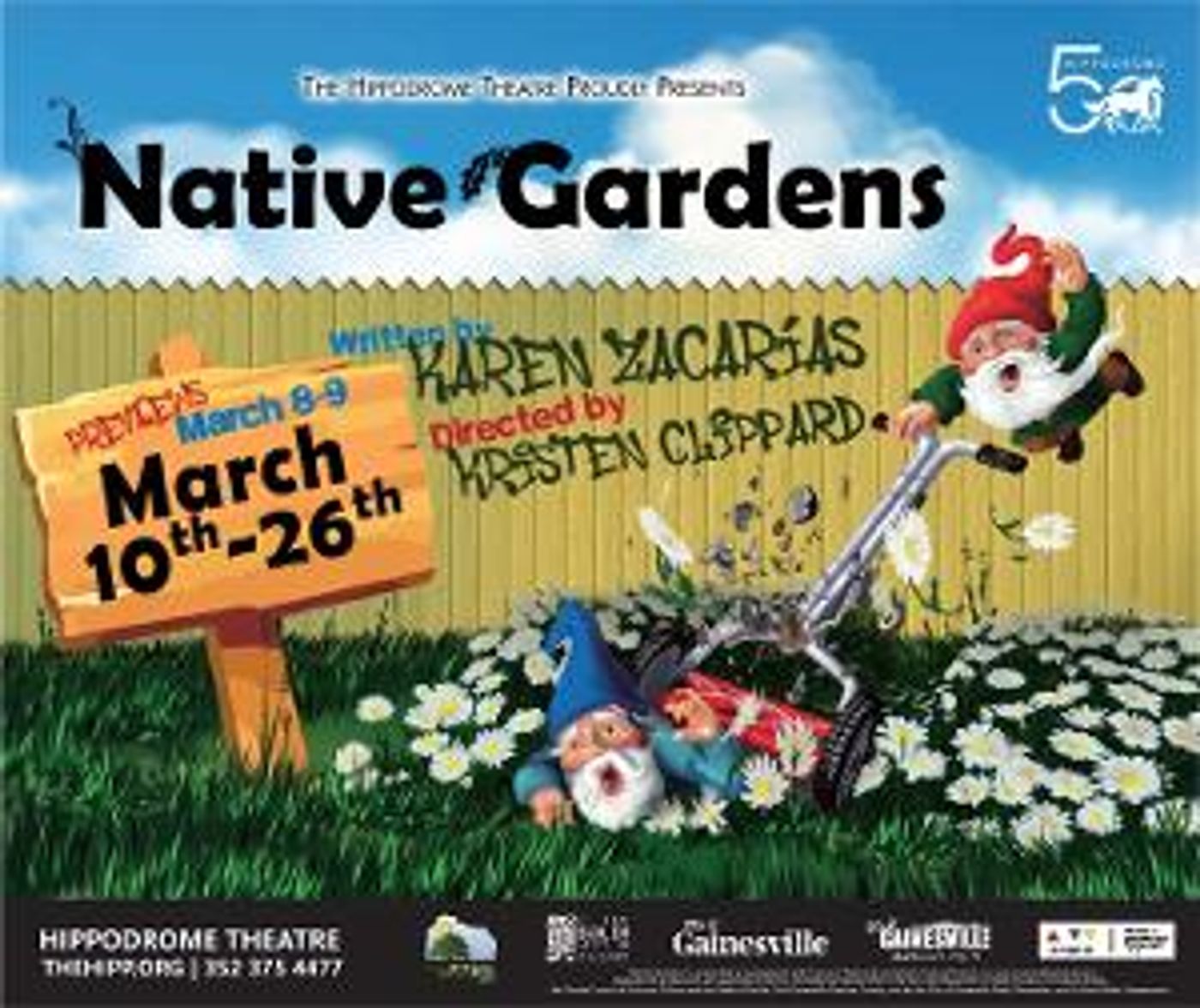 NATIVE GARDENS to be Presented at the Hippodrome Theatre in March  Image