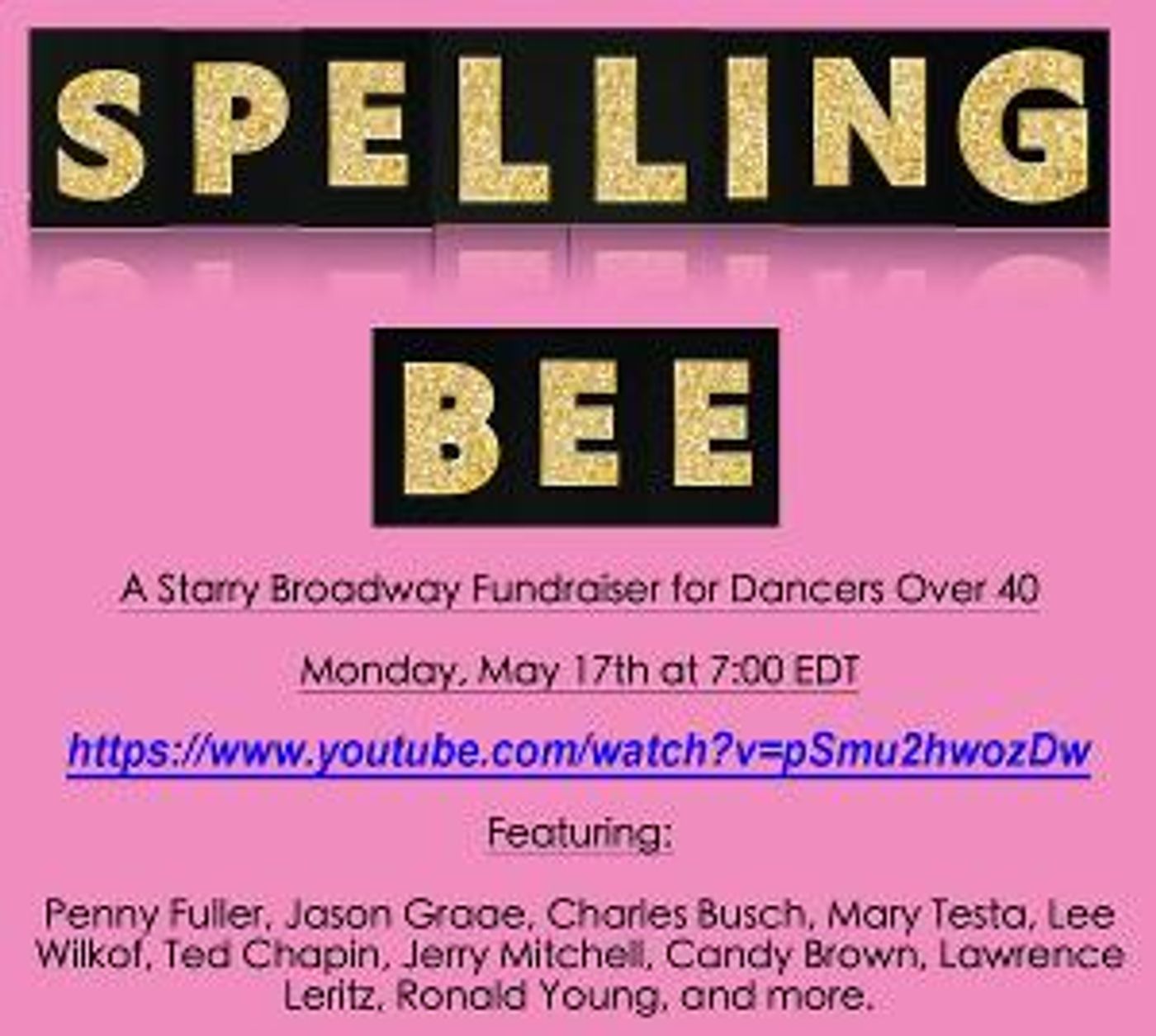 Jerry Mitchell, Charles Busch and More Join BROADWAY SPELLING BEE Fundraiser, May 17  Image