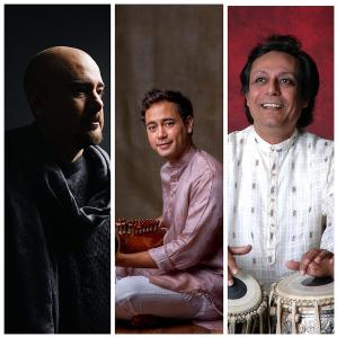 World Music Institute Presents Alam Khan and Manik Khan and Pandit Swapan Chaudhuri  Image