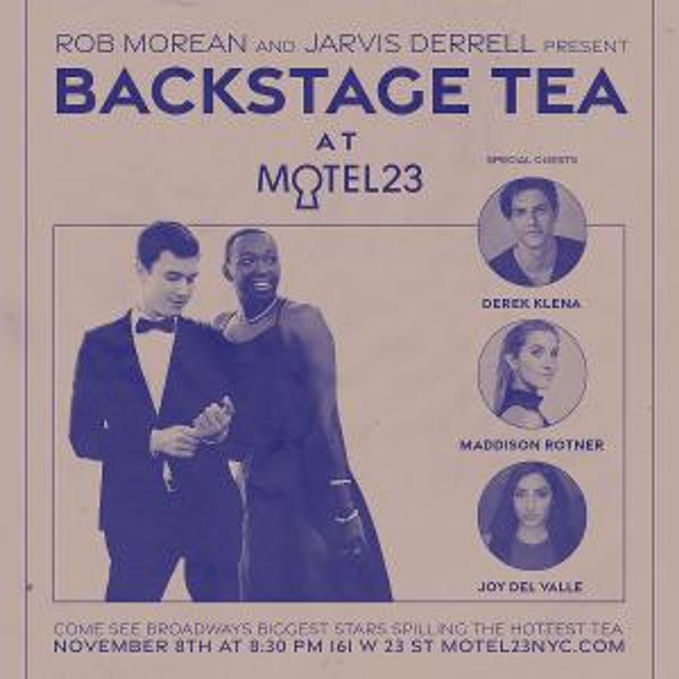Derek Klena to Join Rob Morean and Jarvis Derrell on BACKSTAGE TEA This Monday  Image