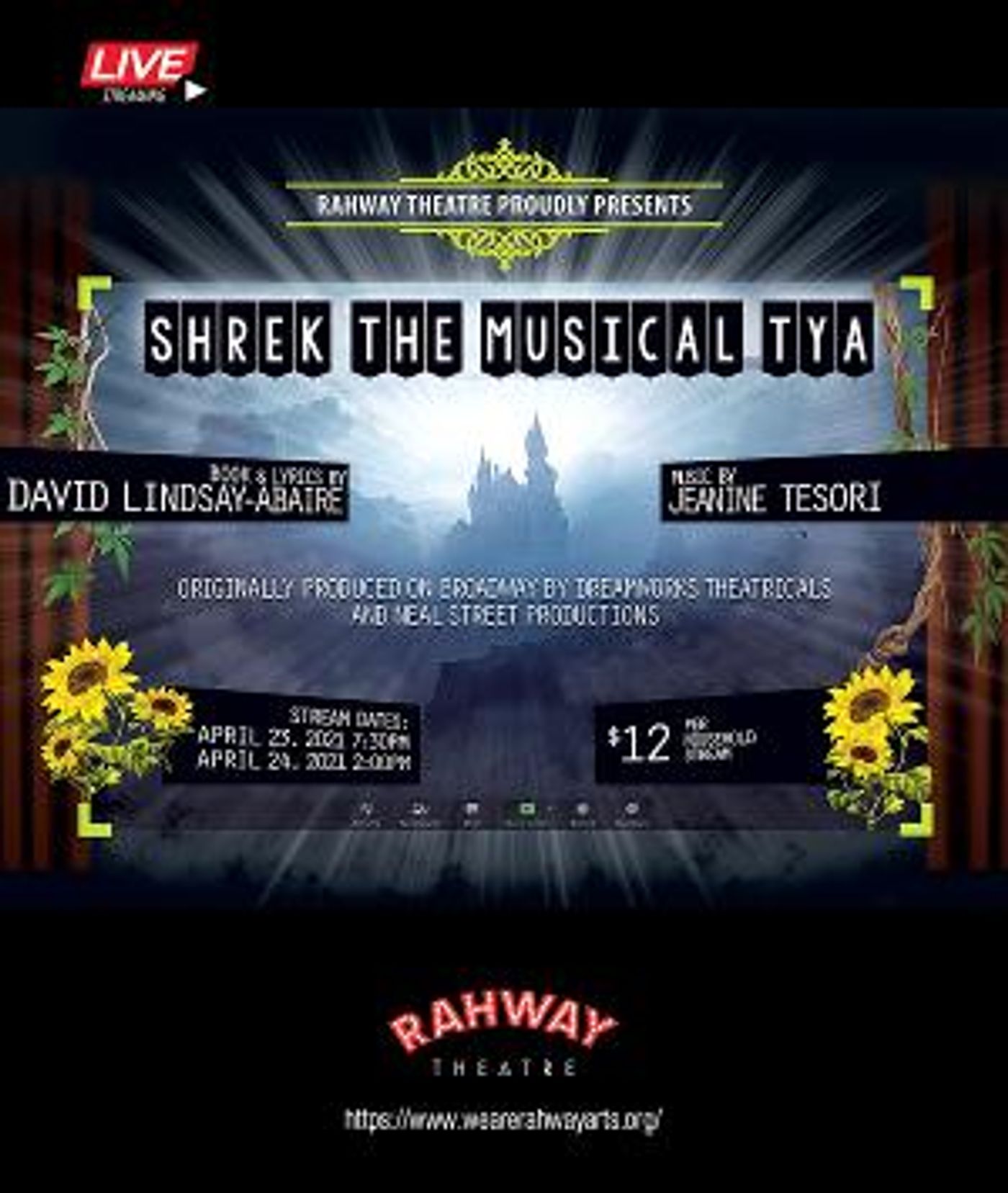 Rahway High School Breaks Ground With Virtual Production Of SHREK THE MUSICAL  Image
