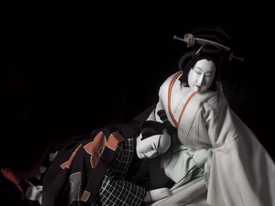 Lincoln Center's White Light Festival Presents Sugimoto Bunraku Sonezaki Shinju: The Love Suicides At Sonezaki Image