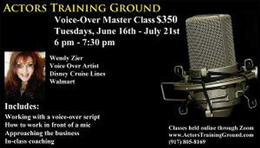 V.O. Artist Wendy Zier to Host Voice-Over Master Class Image