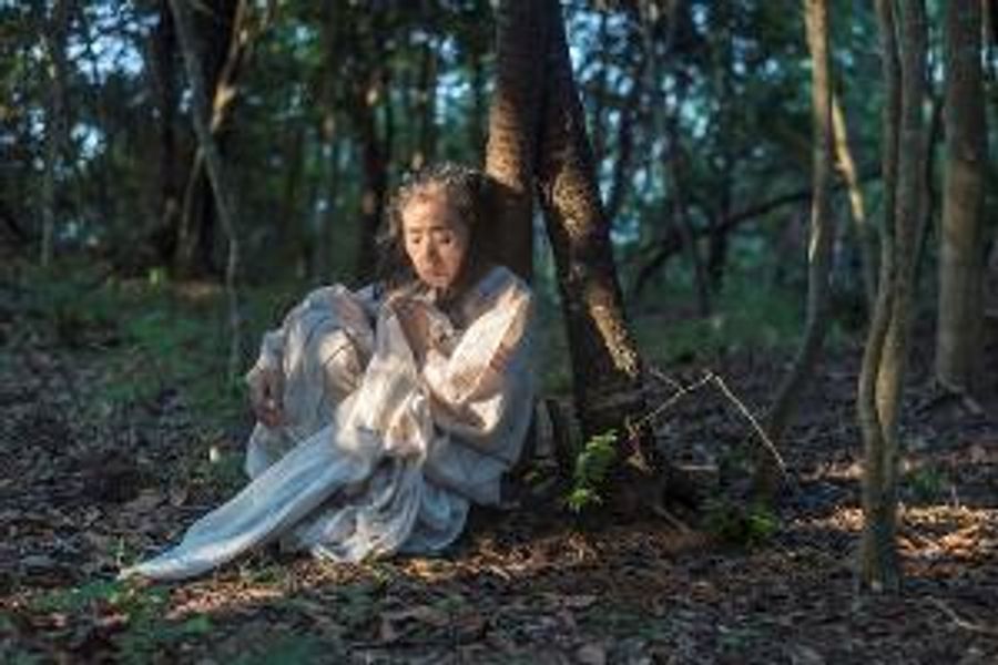 Eiko Otake Presents A BODY IN A CEMETERY, a Site-Inspired Performance At Green-Wood Cemetery Image