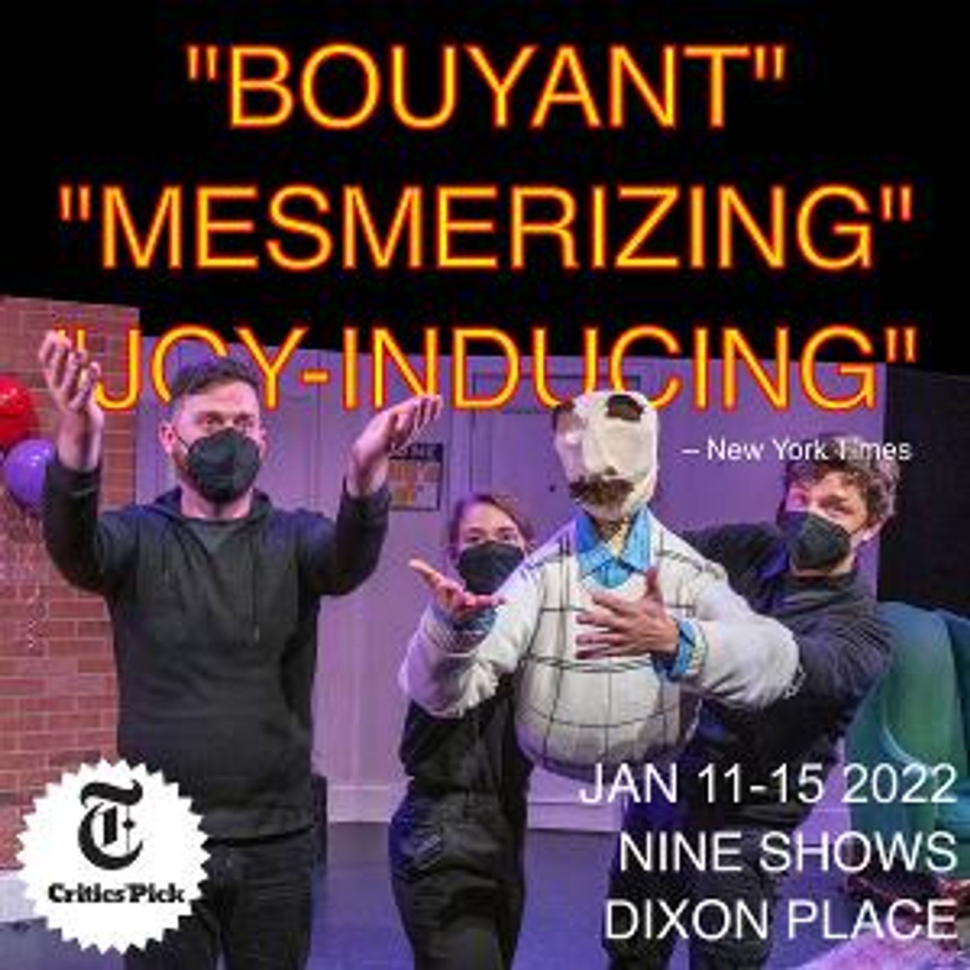 BILL'S 44TH to Return To Dixon Place This January  Image