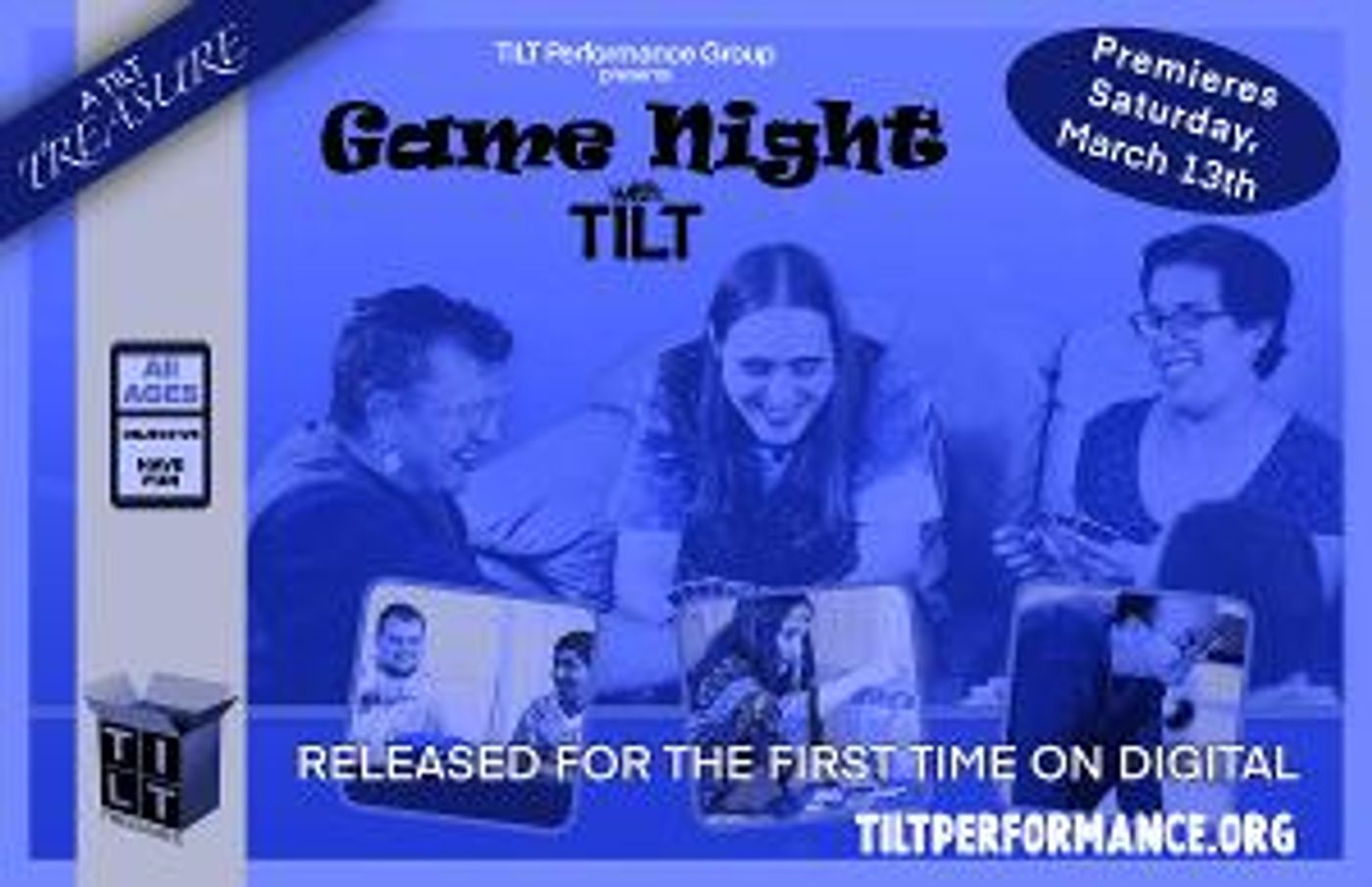 Join TILT Performance Group's Game Night With TILT: A TILT Treasure  Image