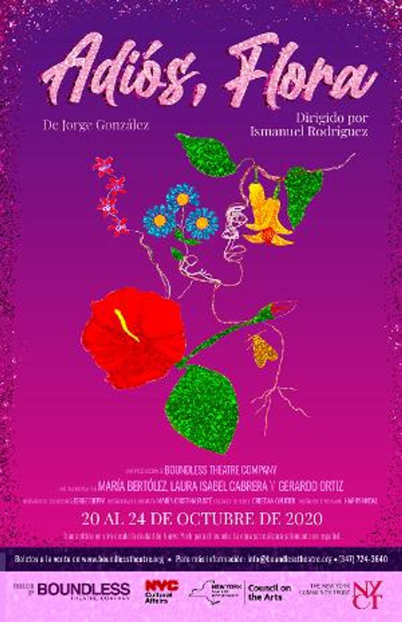 Boundless Theatre Company To Present ADIOS, FLORA By Jorge González. Image