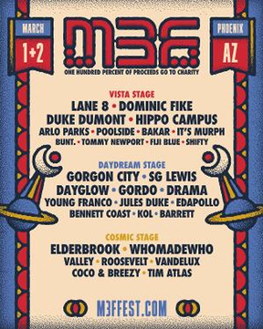 Non-Profit Music Festival M3F FEST Announces 2024 Lineup And New Venue Image