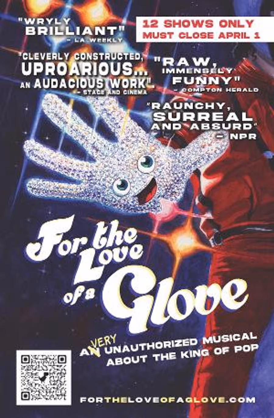 FOR THE LOVE OF A GLOVE: An Unauthorized Musical Fable About The Life Of Michael Jackson Returns To Los Angeles Image