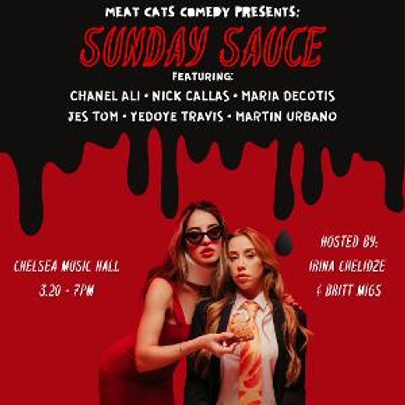 SUNDAY SAUCE at Chelsea Music Hall to Feature Talent Seen On Comedy Central, Netflix, MTV, And More  Image