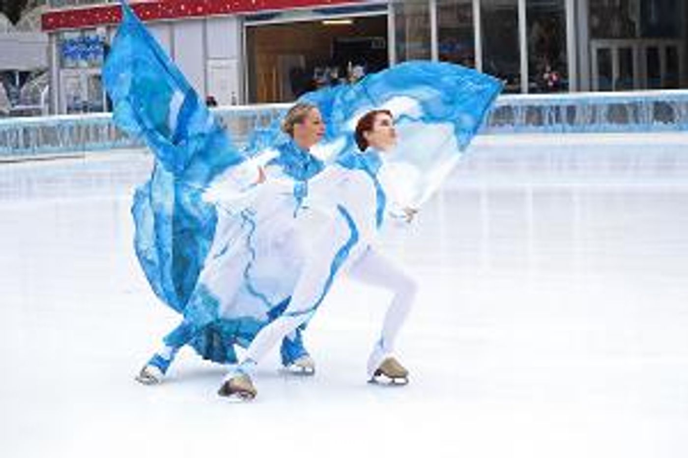 Ice Theatre Of New York City Holds Skate Concert At Bank Of America Winter Village At Bryant Park  Image