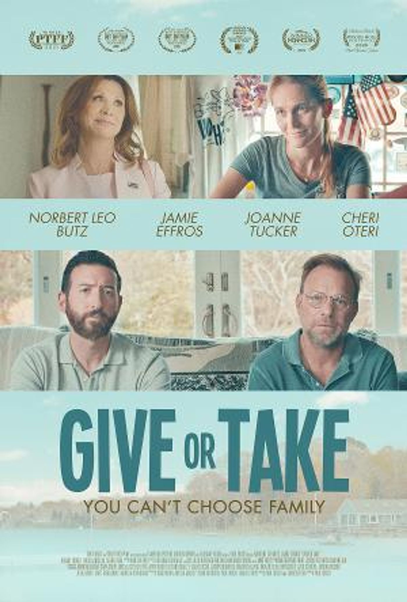 Norbert Leo Butz,  Jamie Effros & More Star in GIVE OR TAKE  Image