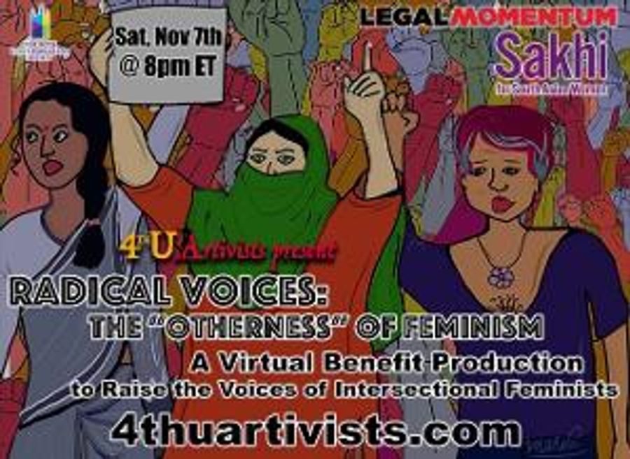 4thU Artivists Presents RADICAL VOICES: 'THE OTHERNESS' OF FEMINISM Image