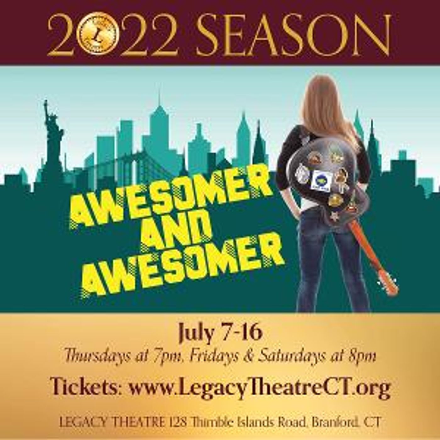 Legacy Theatre To Open New Musical AWESOMER AND AWESOMER in July  Image