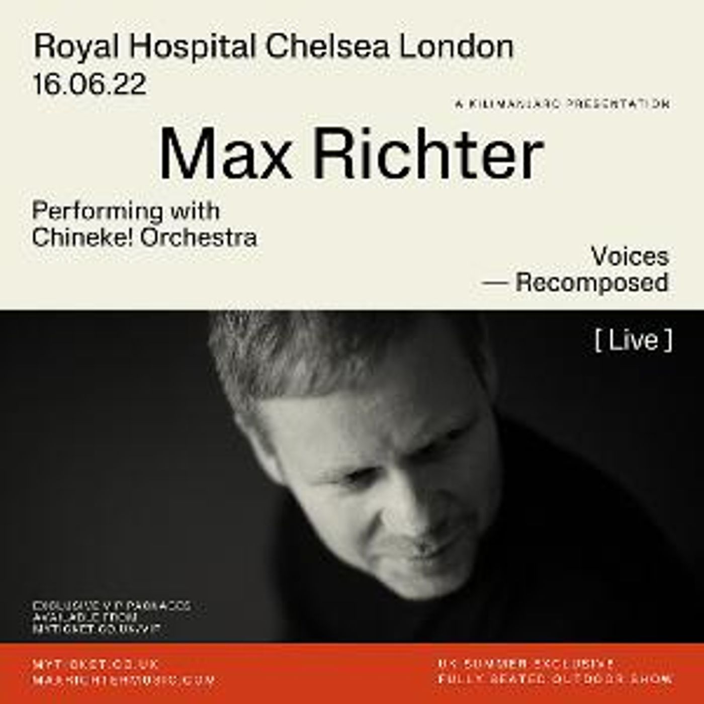 Max Richter to Perform Exclusive Outdoor UK Date at the Royal Hospital Chelsea  Image