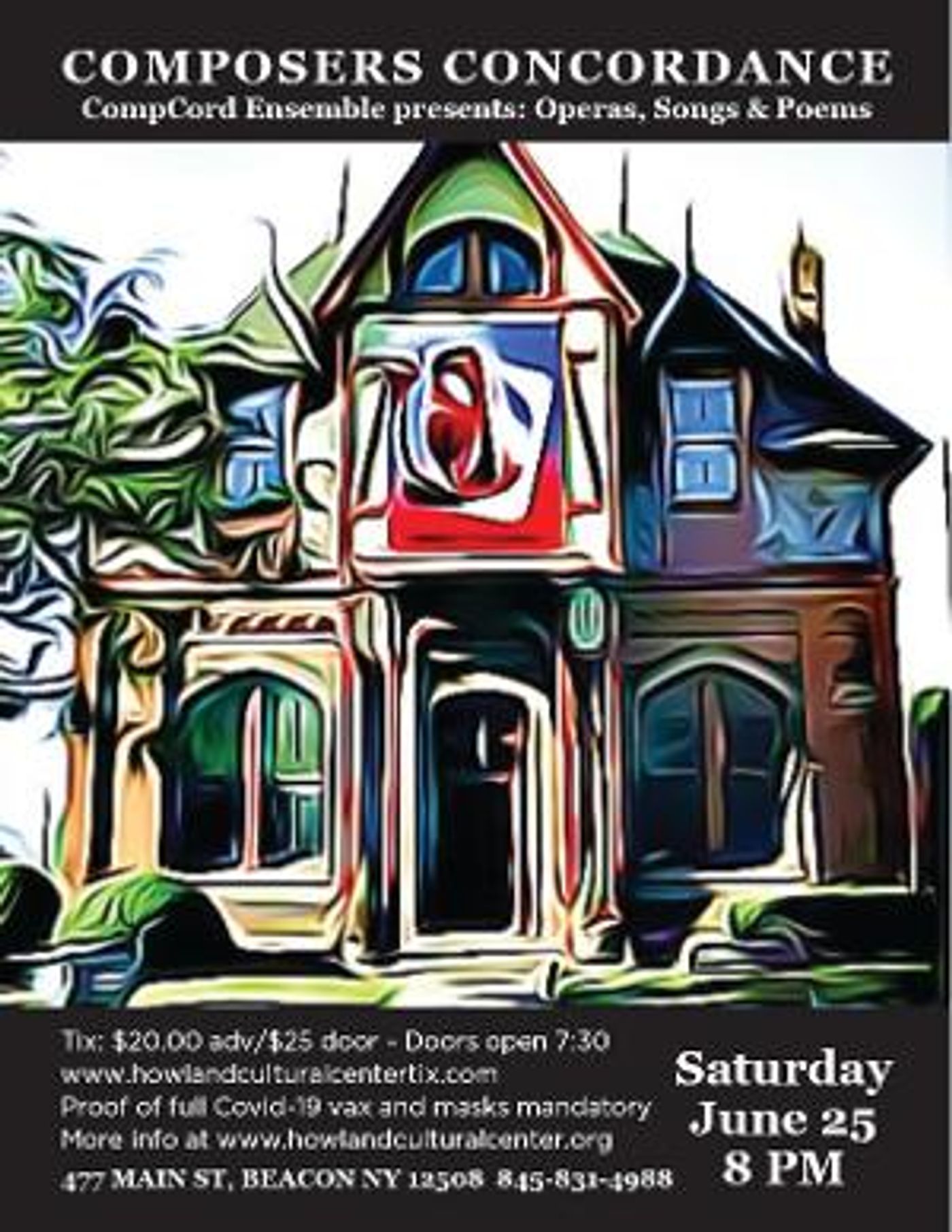 Composers Concordance Presents 'Operas, Songs, & Poems' Next Month  Image