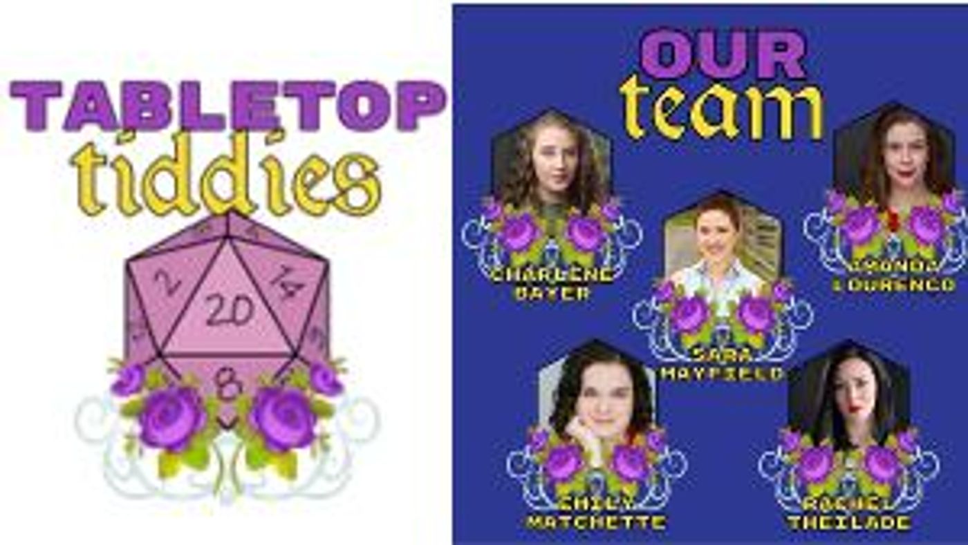TABLETOP TIDDIES, A New Canadian Podcast, Empowers Marginalized Genders In The Tabletop RPG Community  Image