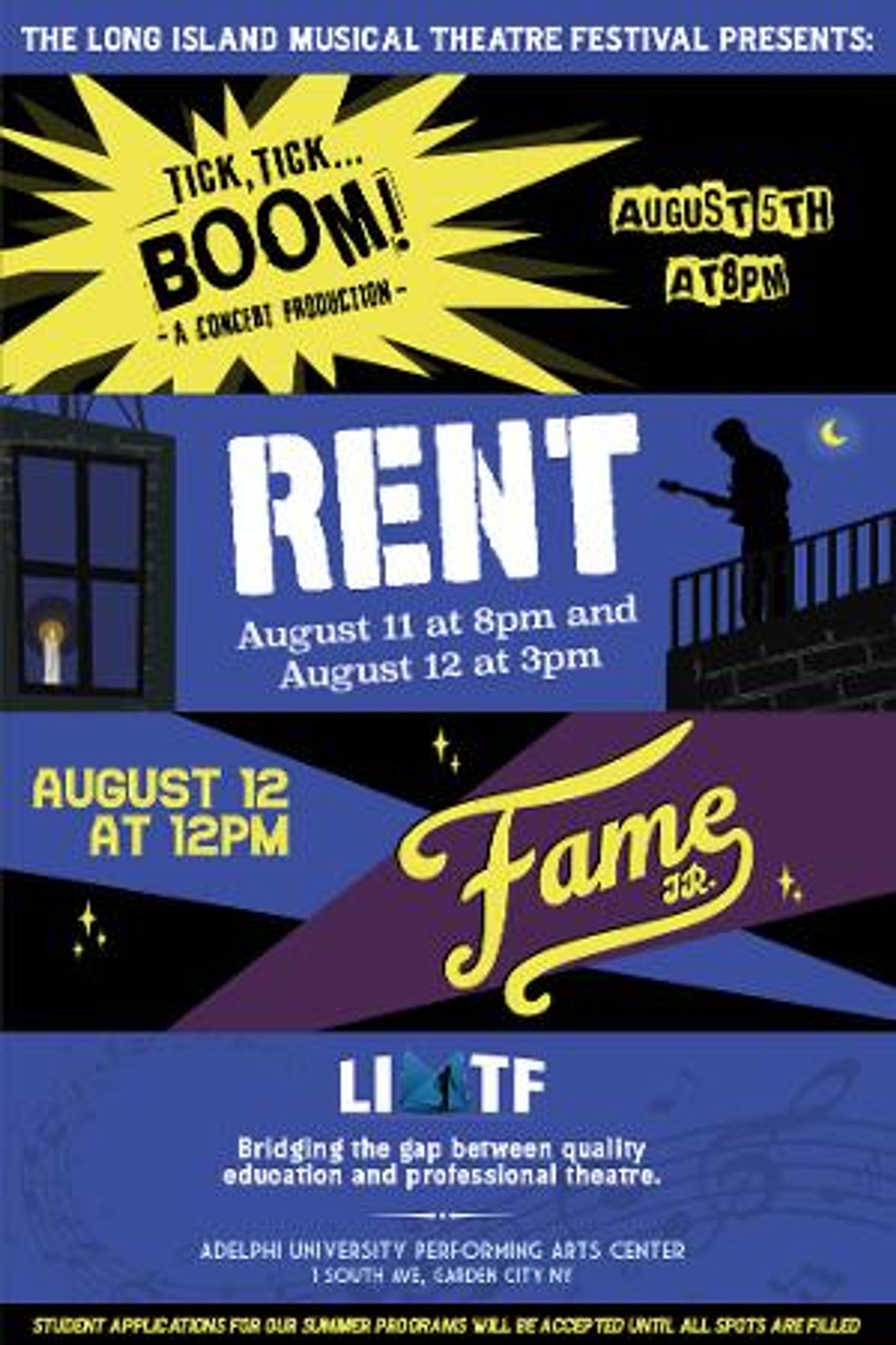 The Long Island Musical Theatre Festival Announces Their Summer Productions  Image