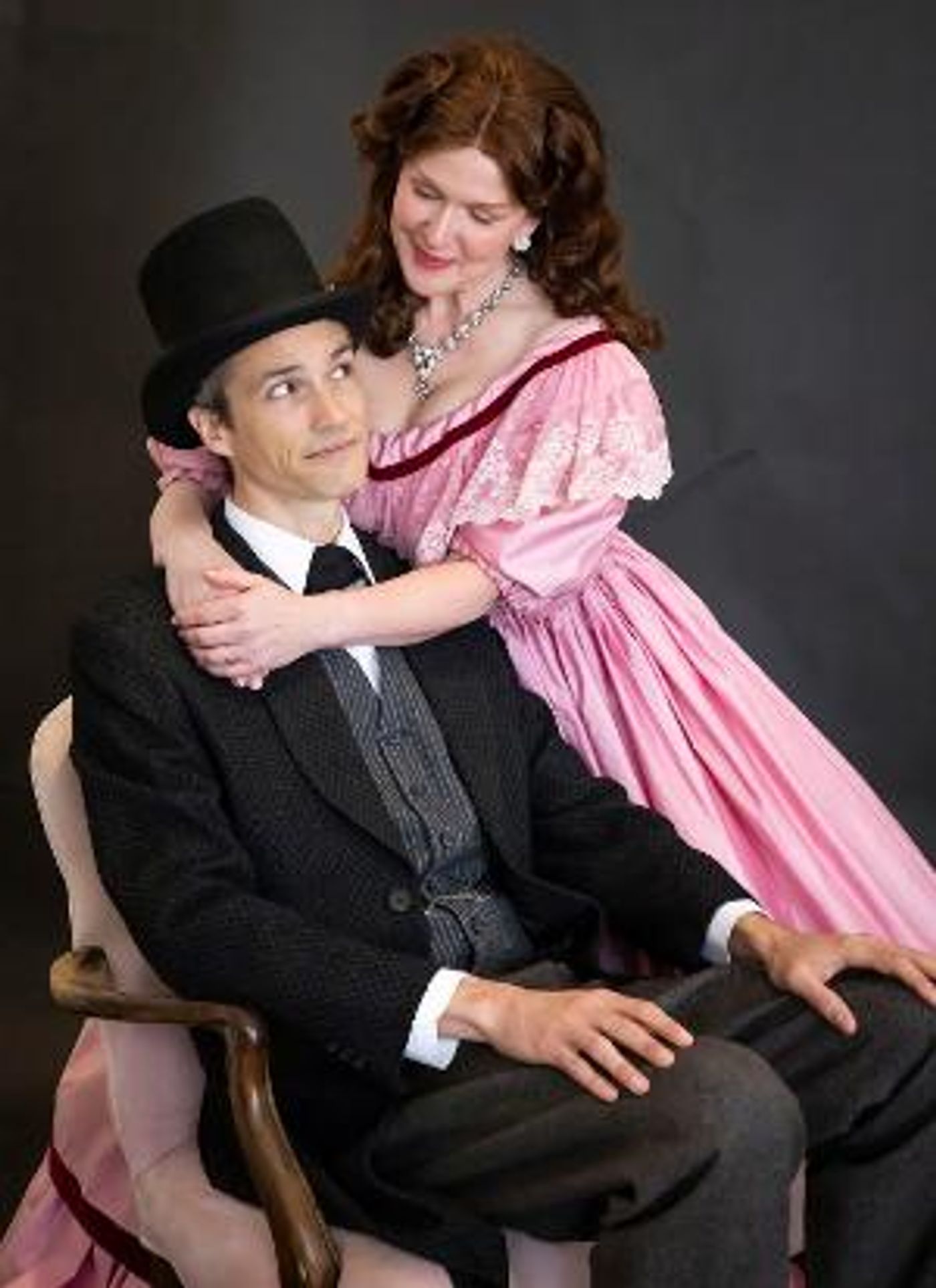 Cast Set For THE LINCOLNS OF SPRINGFIELD at Hoogland Center for the Arts  Image