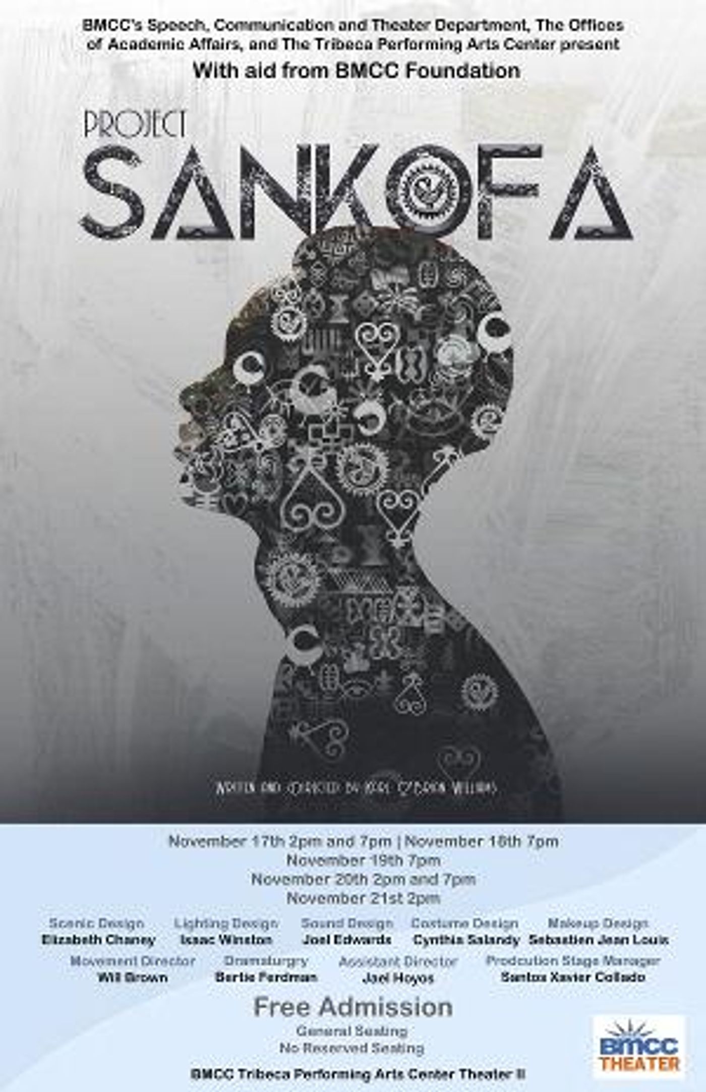 PROJECT SANKOFA to Premiere at BMCC Tribeca Performing Arts Center  Image