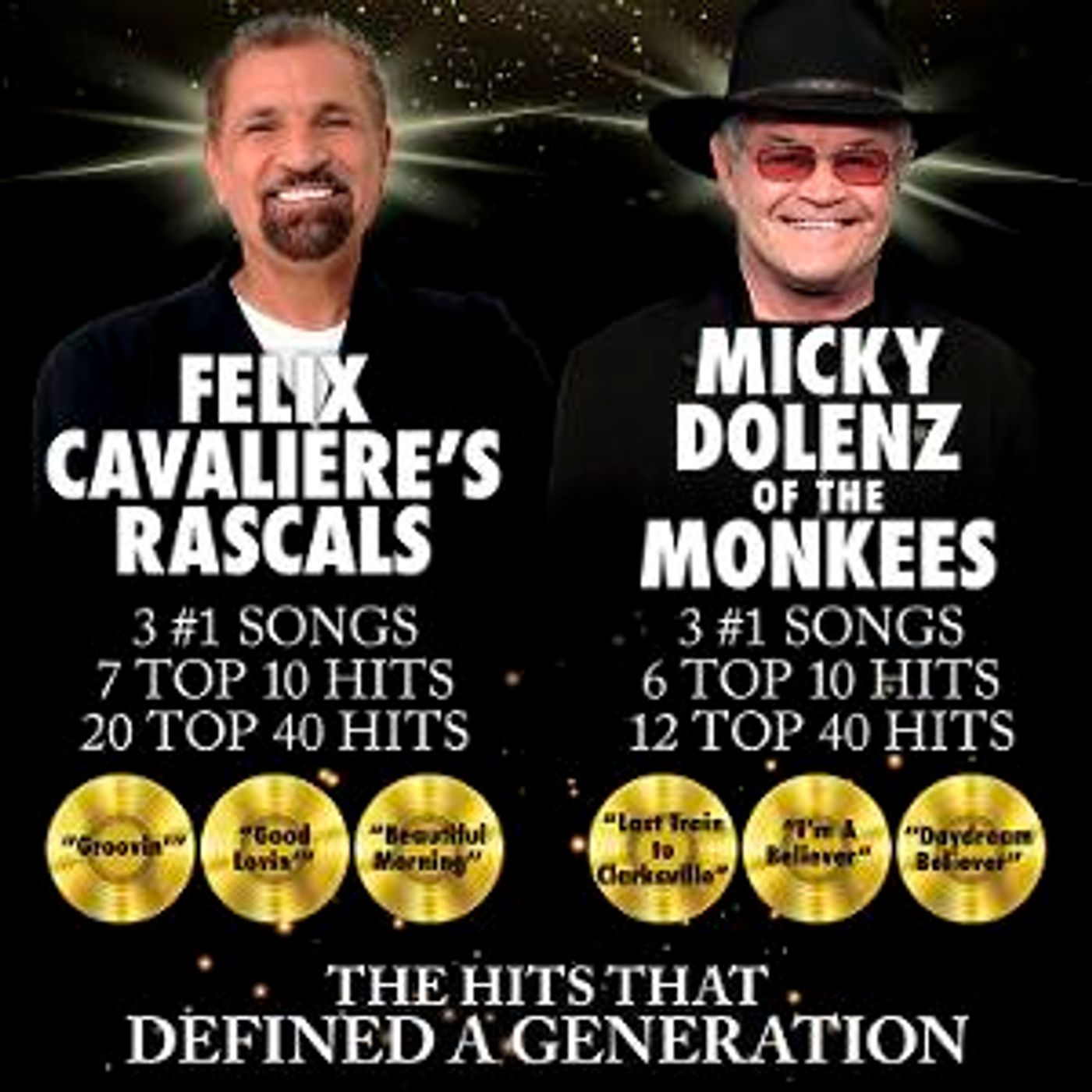 Felix Cavaliere & Micky Dolenz to Perform at The Palladium Times Square  Image