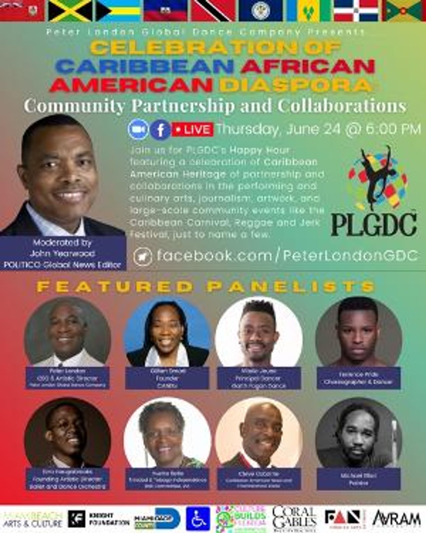 Peter London Global Dance Group Celebrates Caribbean Heritage Month  Image