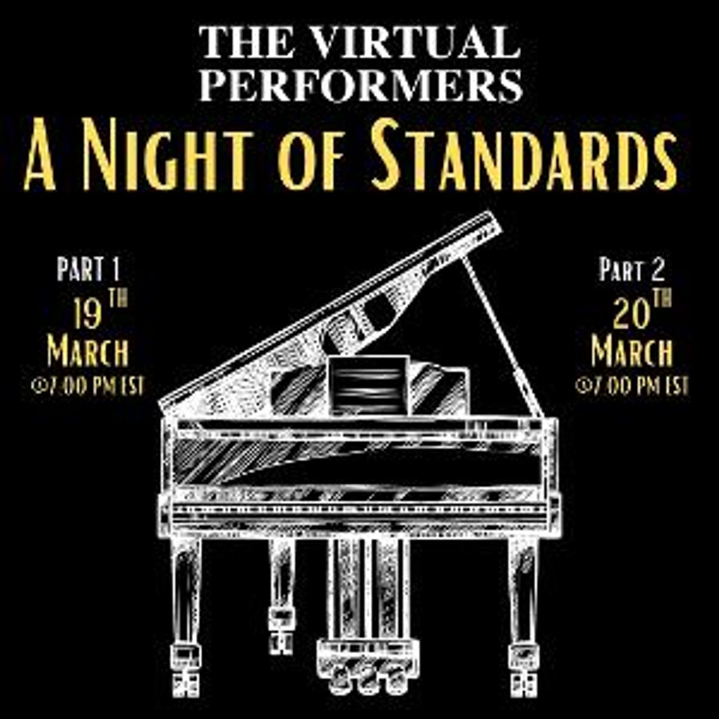 The Virtual Performers Presents A NIGHT OF STANDARDS  Image